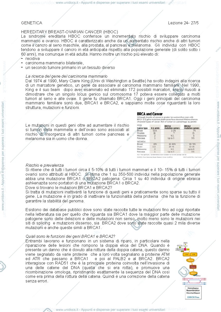 Anteprima pagina 1 — cancro e diagnosi prenatale