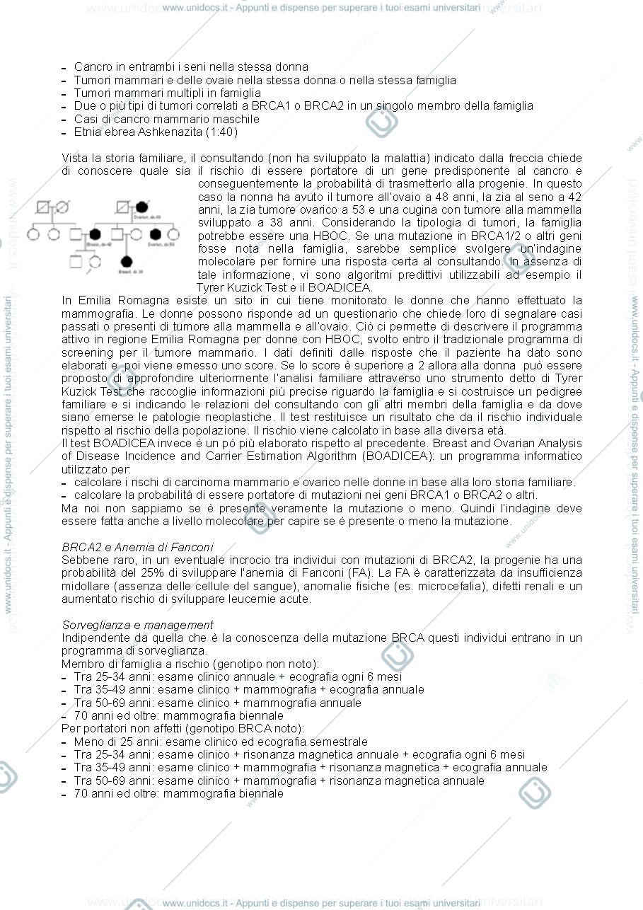 Anteprima pagina 3 — cancro e diagnosi prenatale