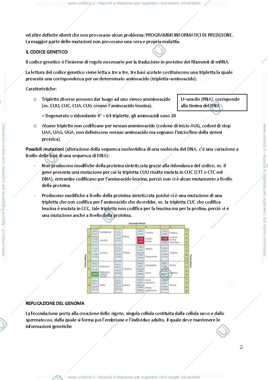 Anteprima pagina 2 — Genetica