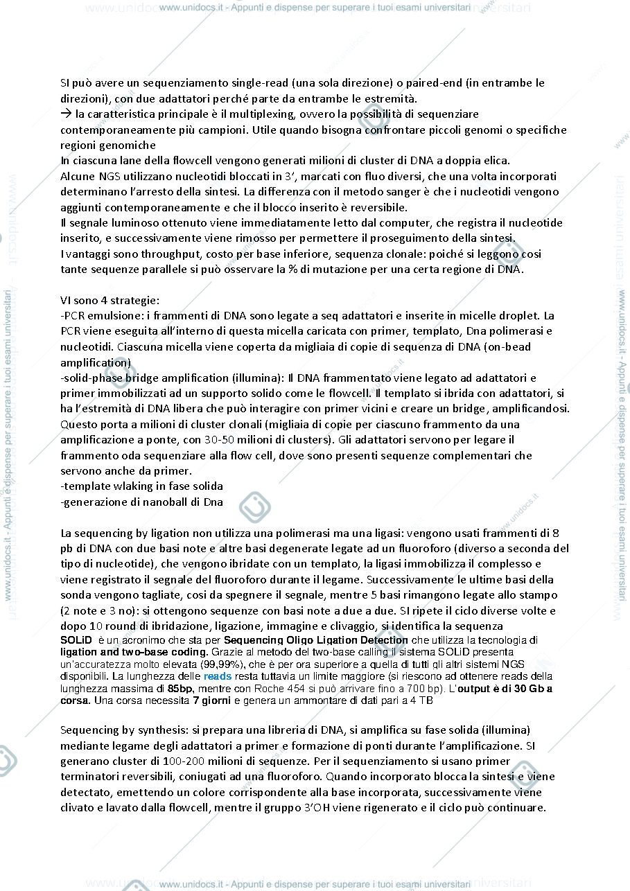 Anteprima pagina 2 — Analisi genomiche
