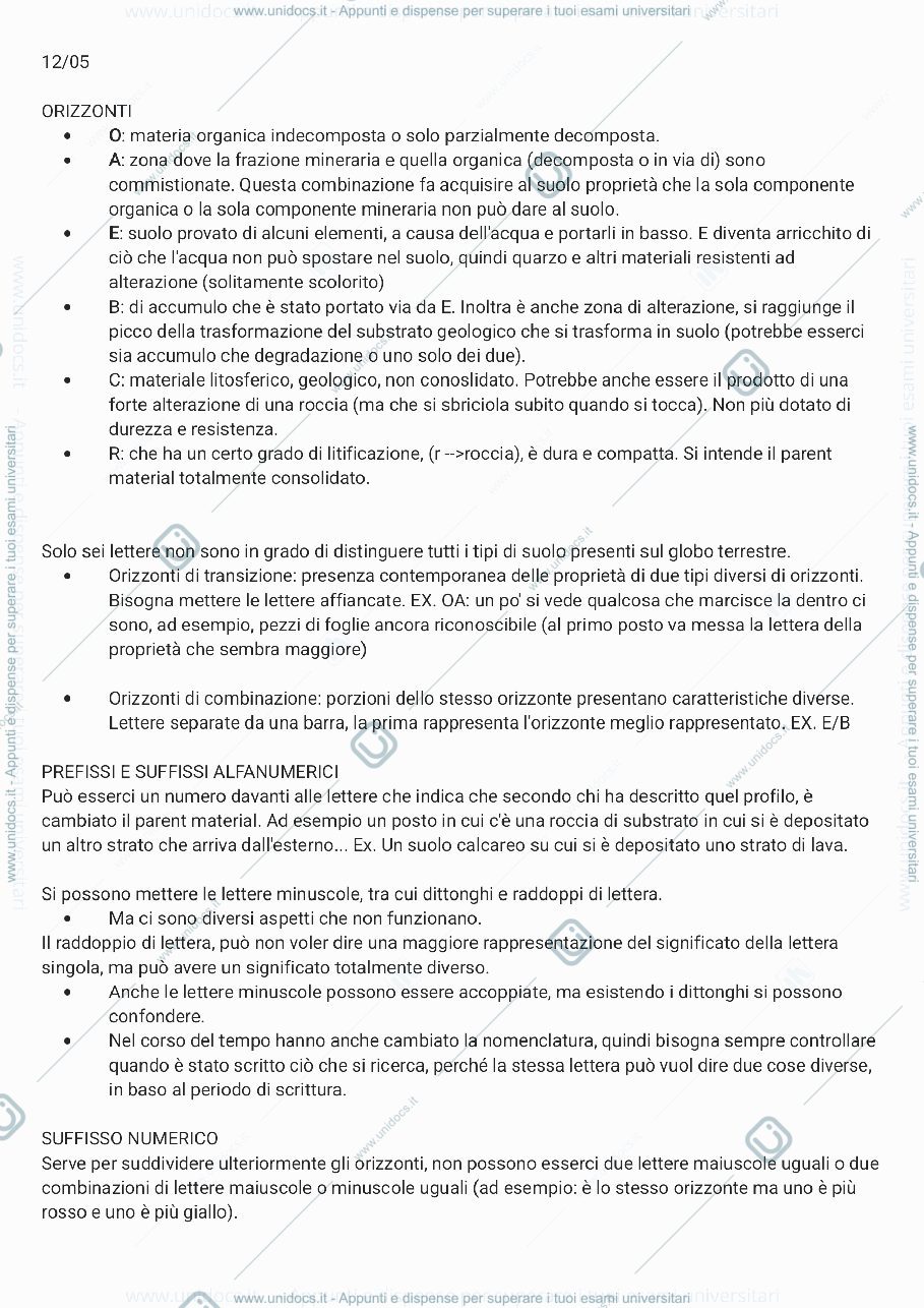 Anteprima pagina 1 — Pedologia