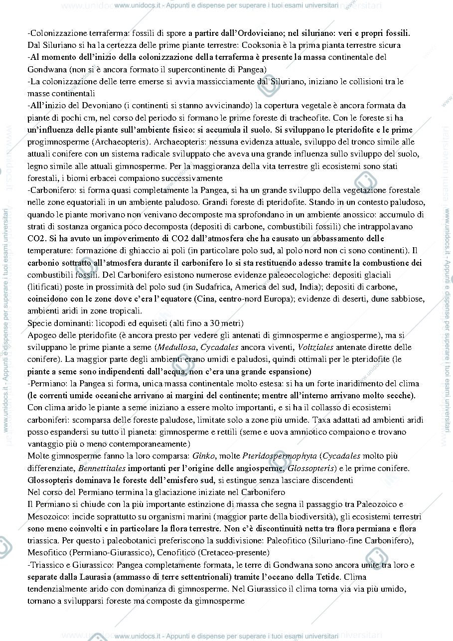 Anteprima pagina 3 — Appunti di Geobotanica 