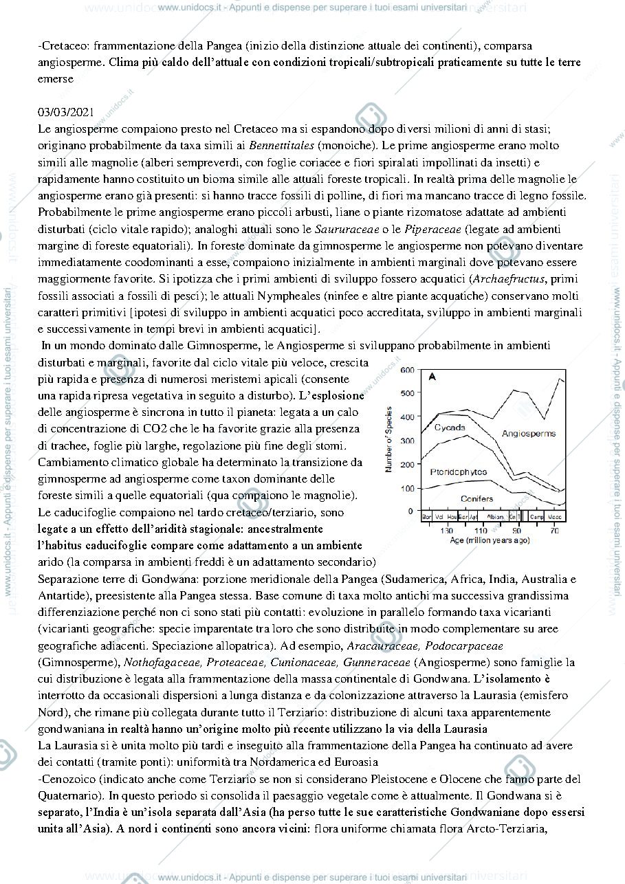 Anteprima pagina 4 — Appunti di Geobotanica 