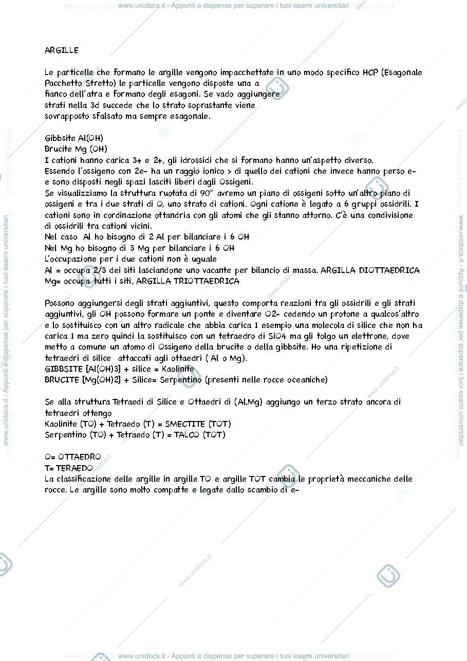 Anteprima pagina 1 — Argille e Suoli 