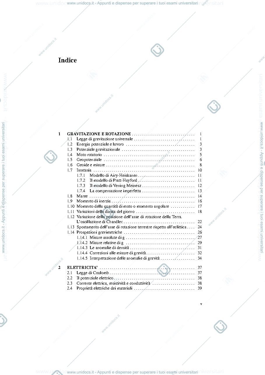 Anteprima pagina 3 — Dispense Geofisica Prof.ssa Pasquero Unimib