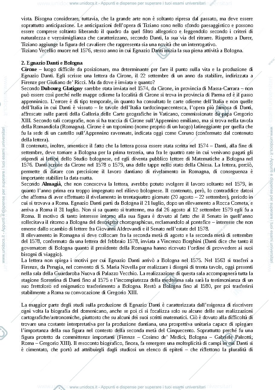 Anteprima pagina 3 — Riassunto la geografia di egnazio danti 