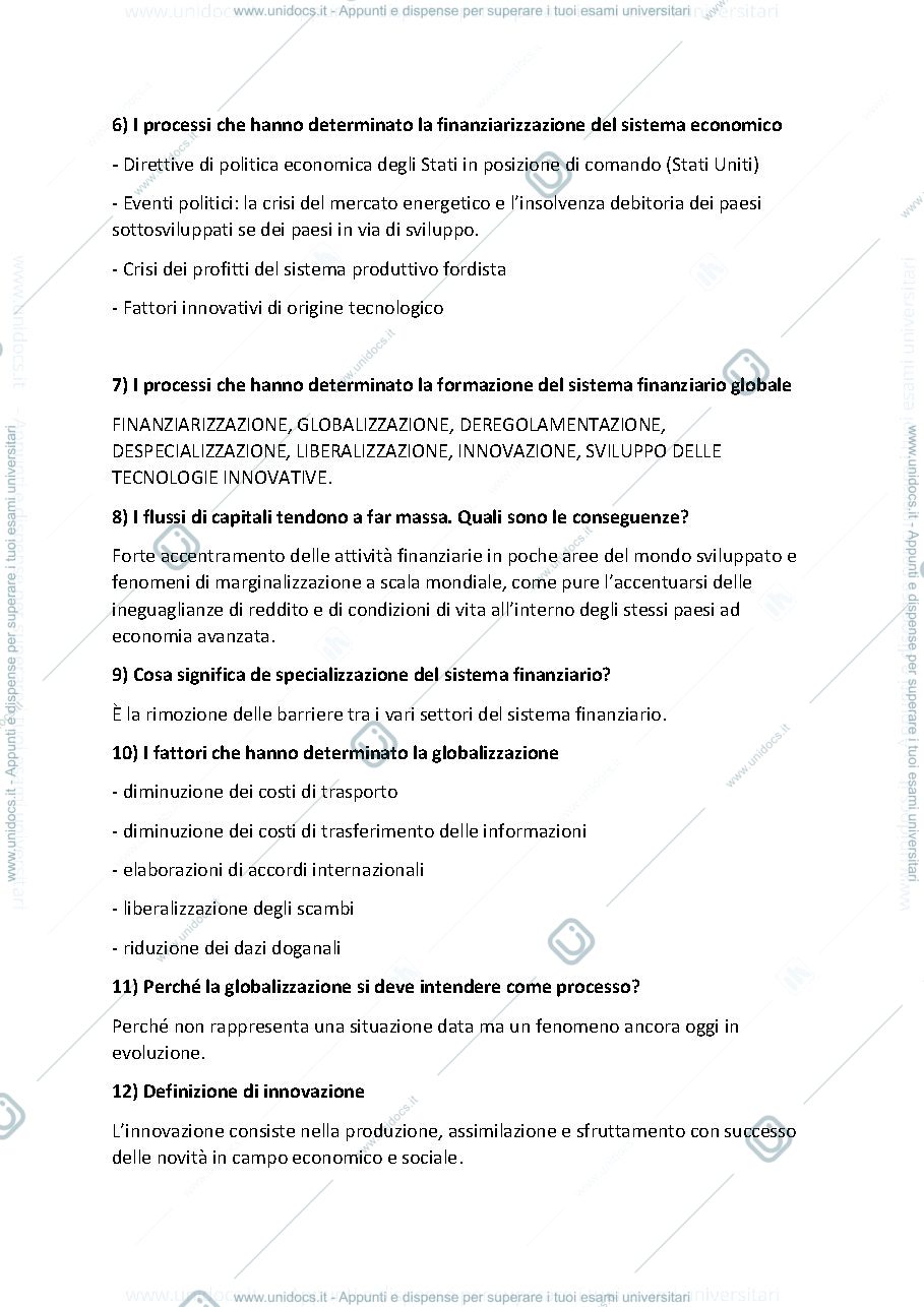 Anteprima pagina 2 — geografia dei mercati finanziari 