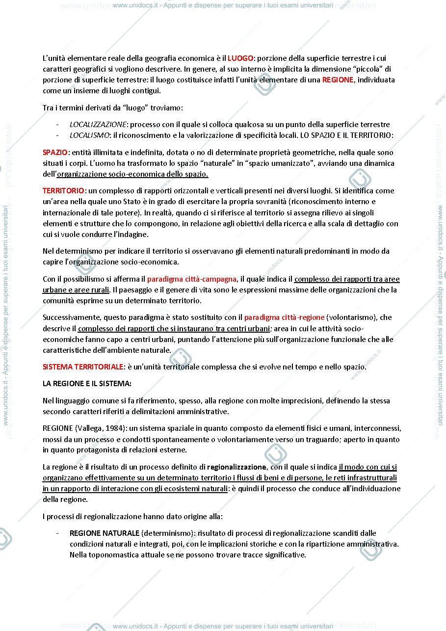 Anteprima pagina 2 — Geografia economica 