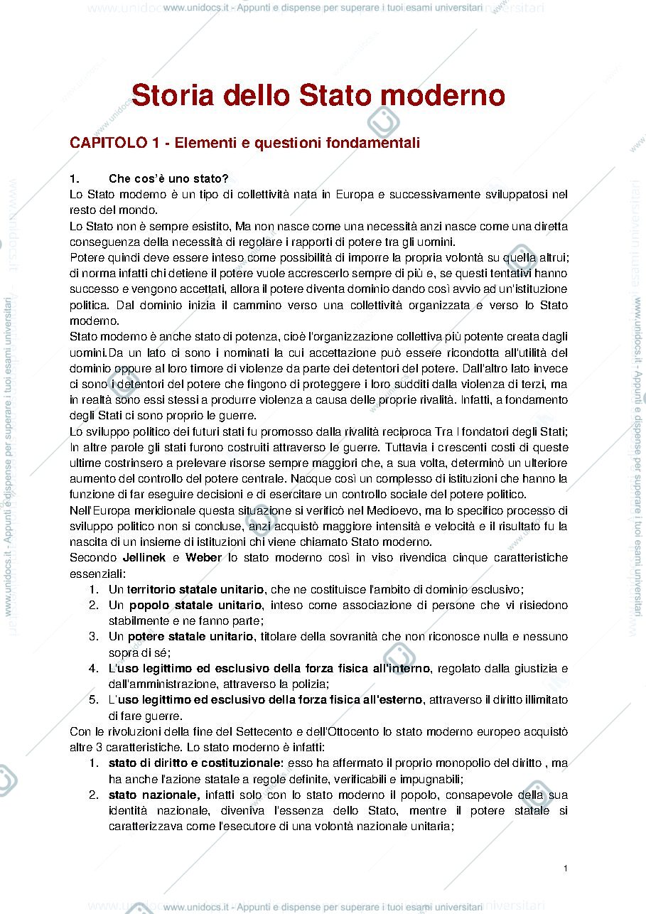 Anteprima pagina 1 — Storia dello Stato moderno _ Reinhard