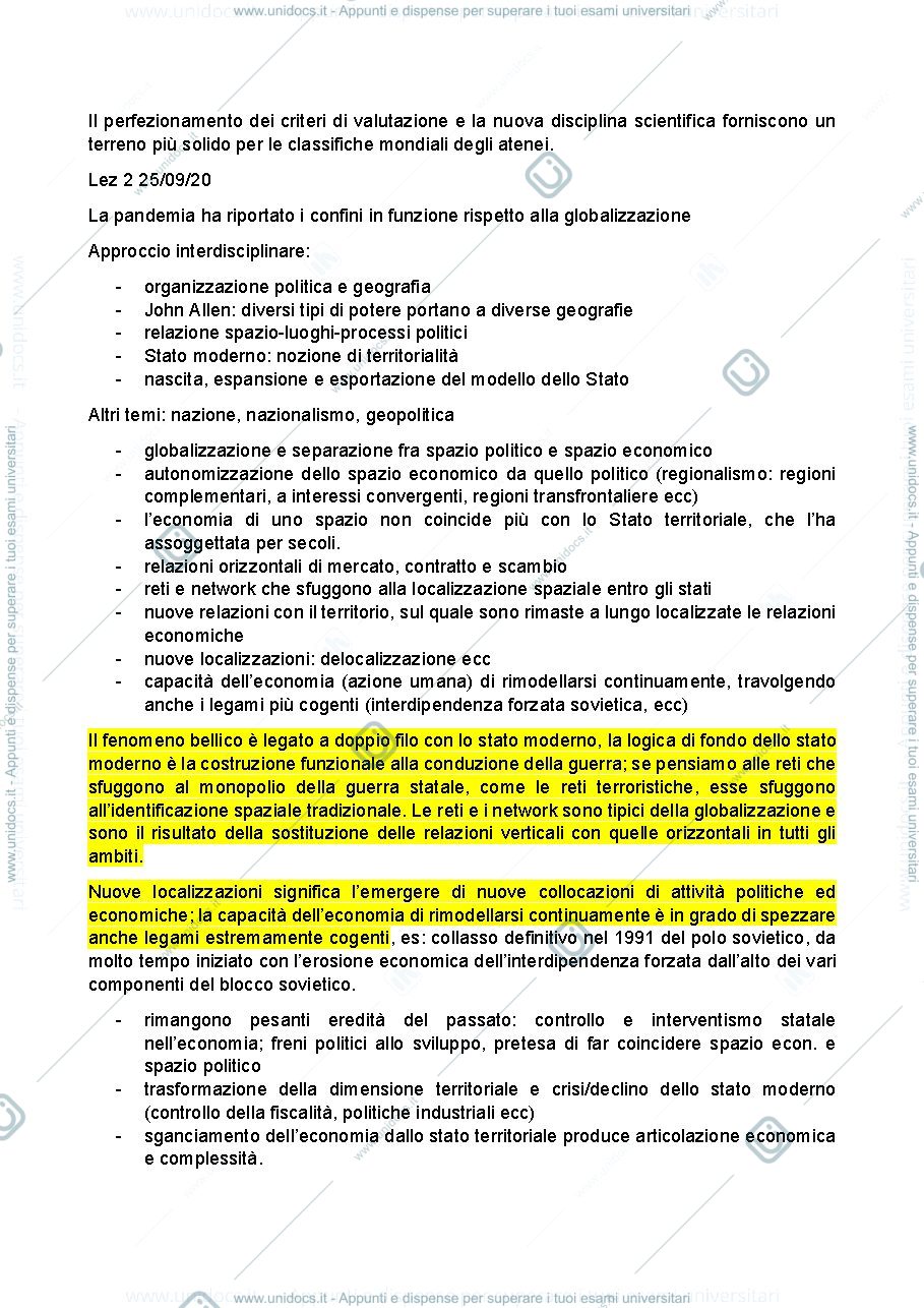 Anteprima pagina 2 — appunti lezioni