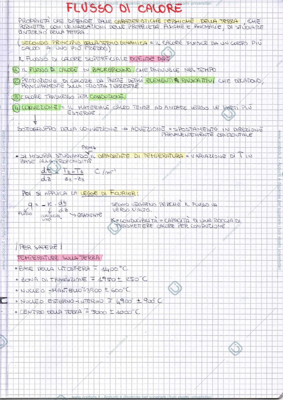 Anteprima pagina 1 — Appunti Geografia Fisica