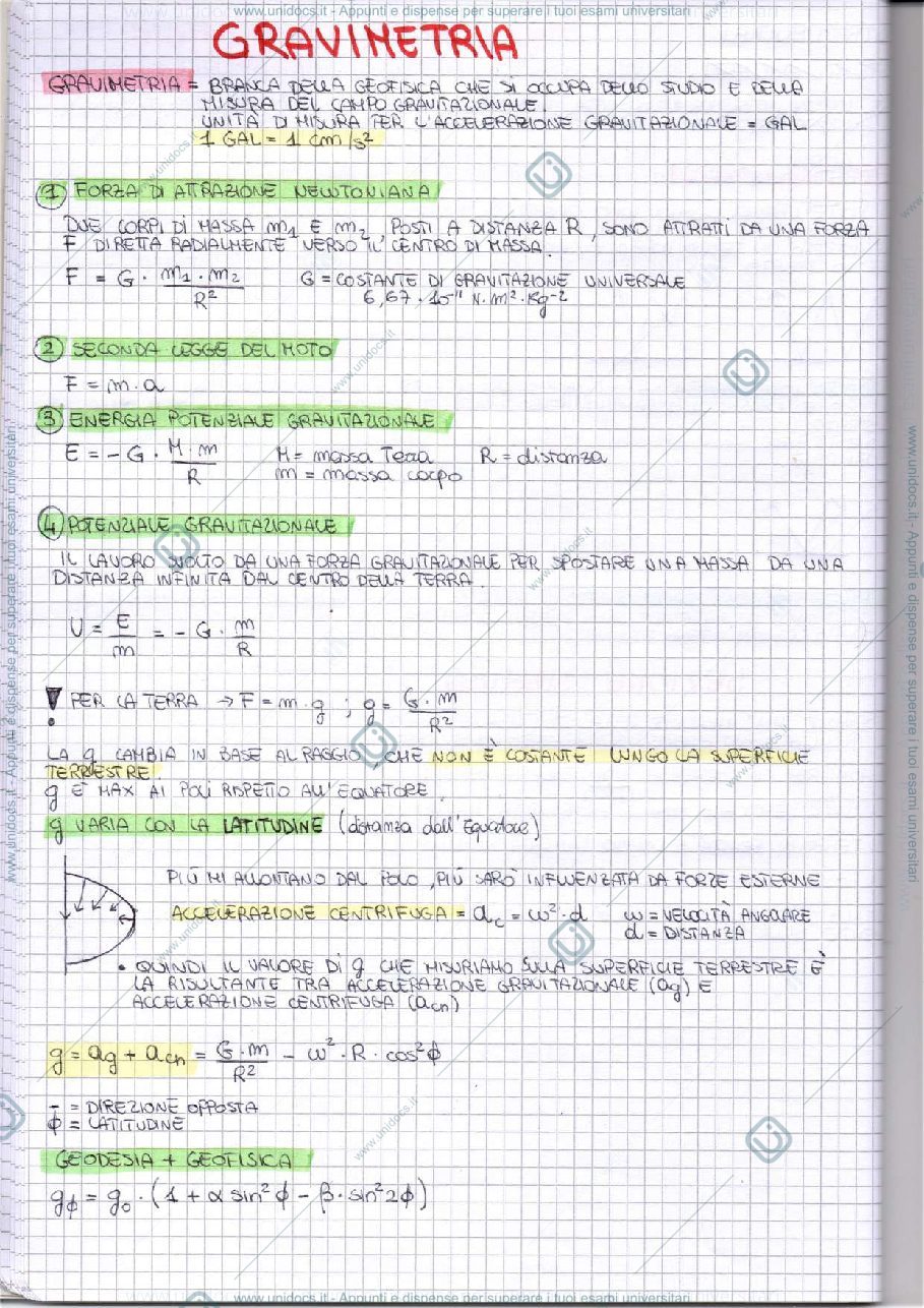 Anteprima pagina 3 — Appunti Geografia Fisica
