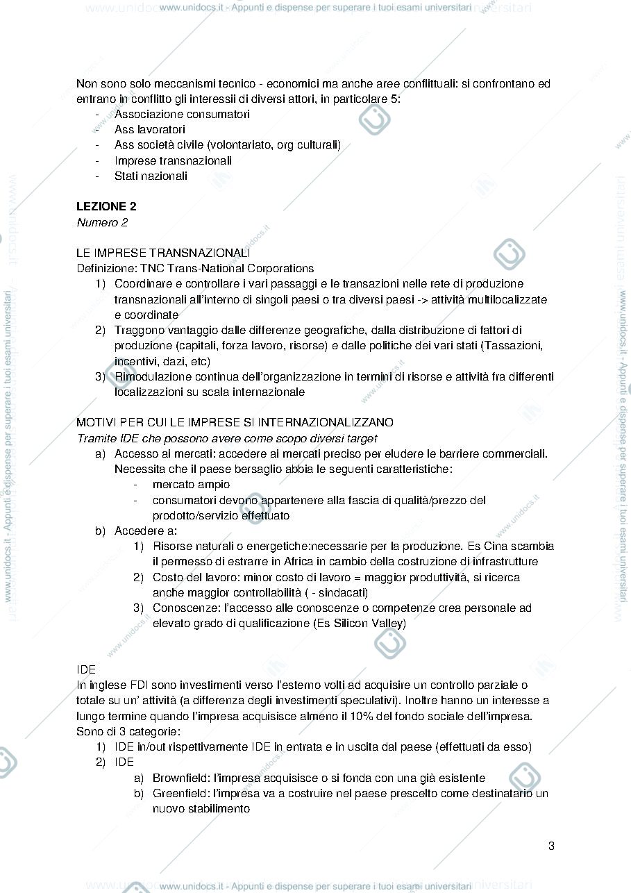 Anteprima pagina 3 — Geografia politica ed economica 