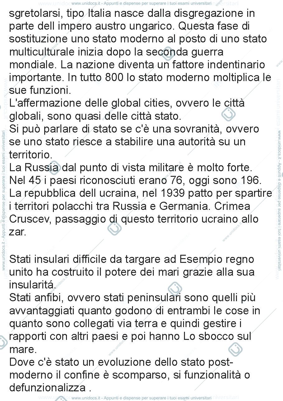 Anteprima pagina 2 — Geografia politica ed economica 