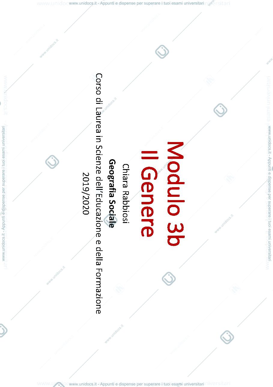 Anteprima pagina 1 — il genere