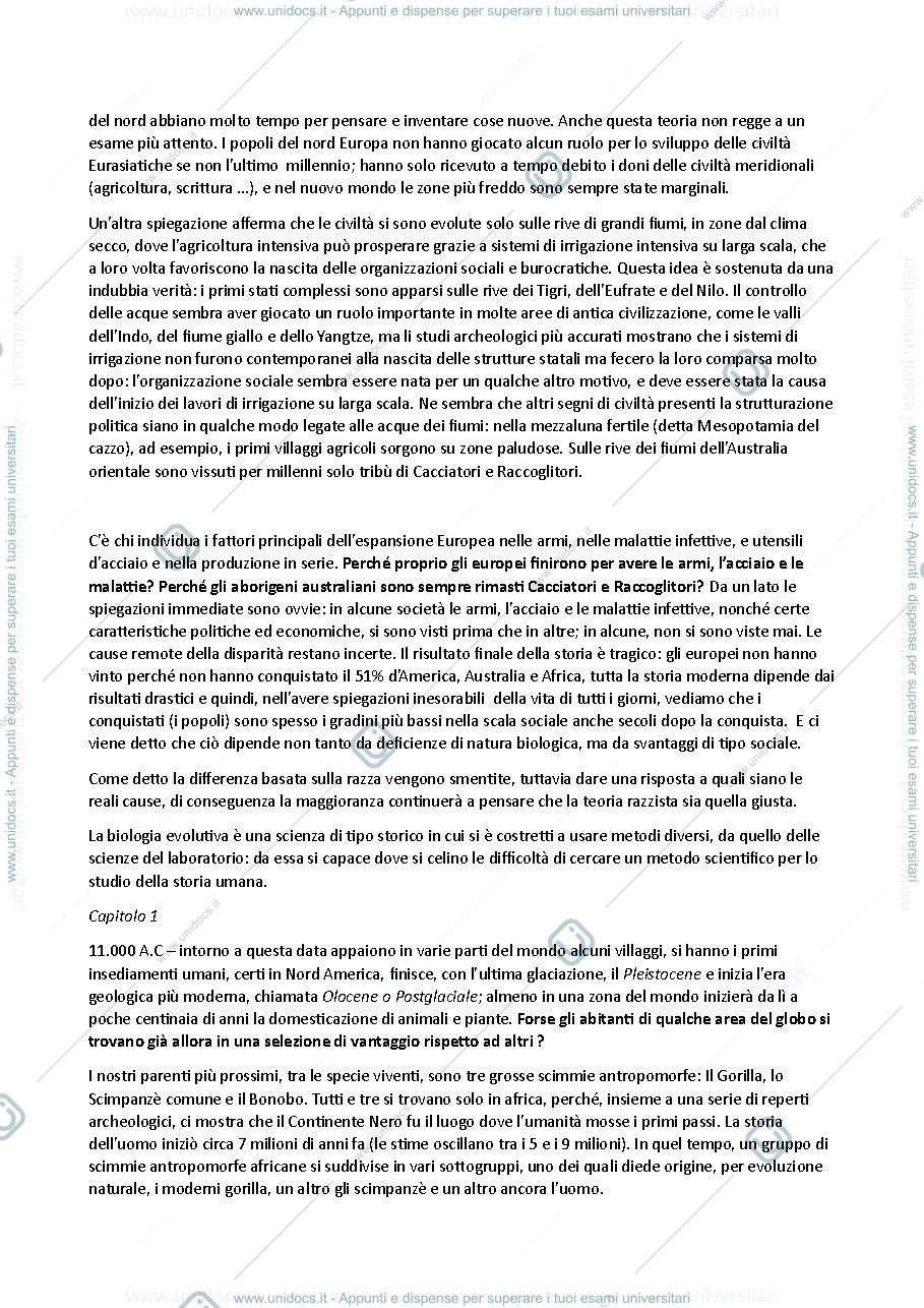 Anteprima pagina 2 — Armi, acciaio e malattie