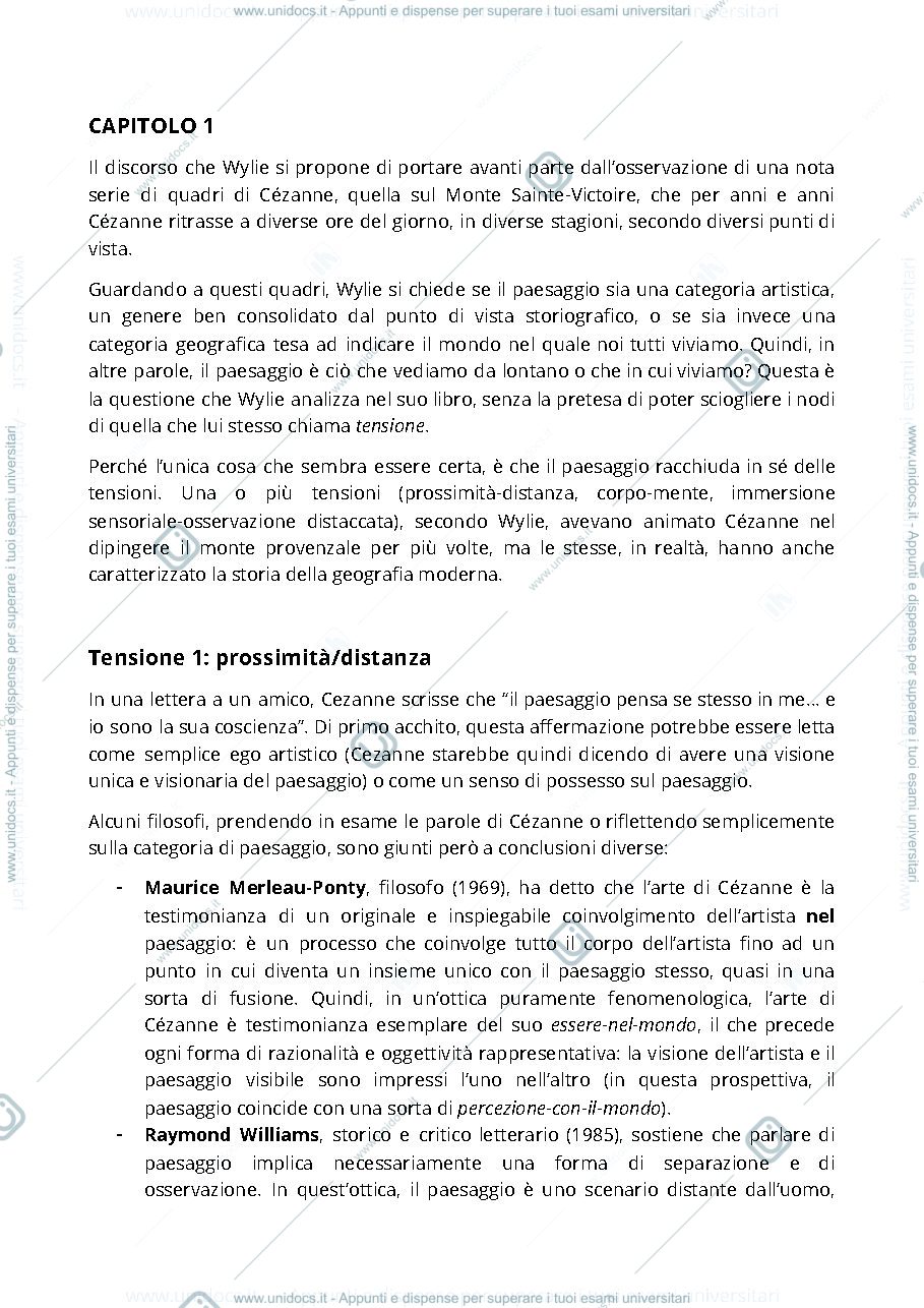 Anteprima pagina 1 — Landscape (riassunto)