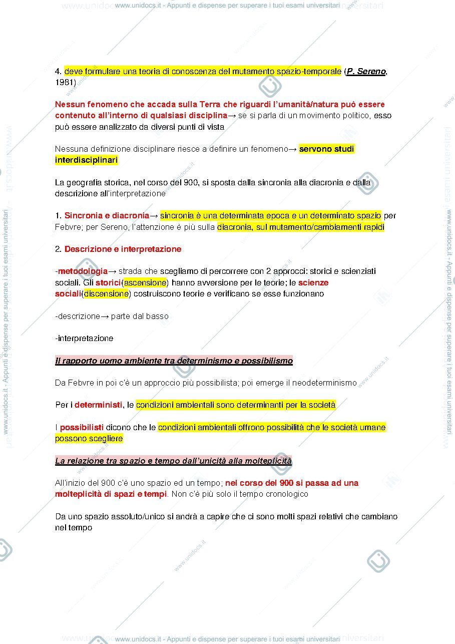 Anteprima pagina 2 — Geografia Storica, 6 crediti