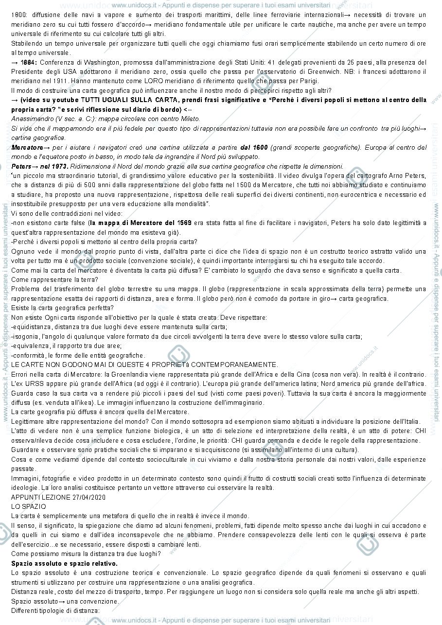 Anteprima pagina 2 — Appunti di geografia umana