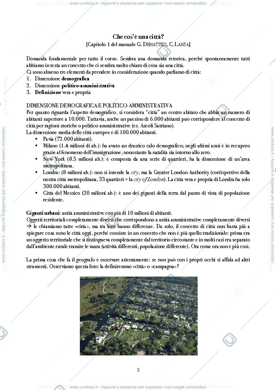 Anteprima pagina 3 — Appunti di Geografia urbana / a.a. 2020-2021 / 1 semestre