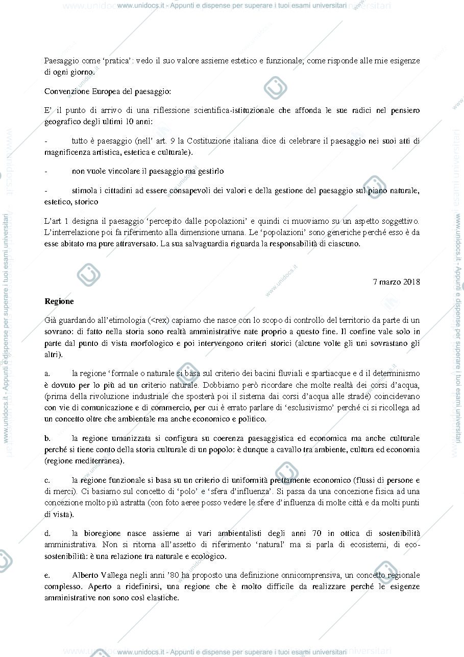 Anteprima pagina 2 — Appunti Lezione - Geografia 