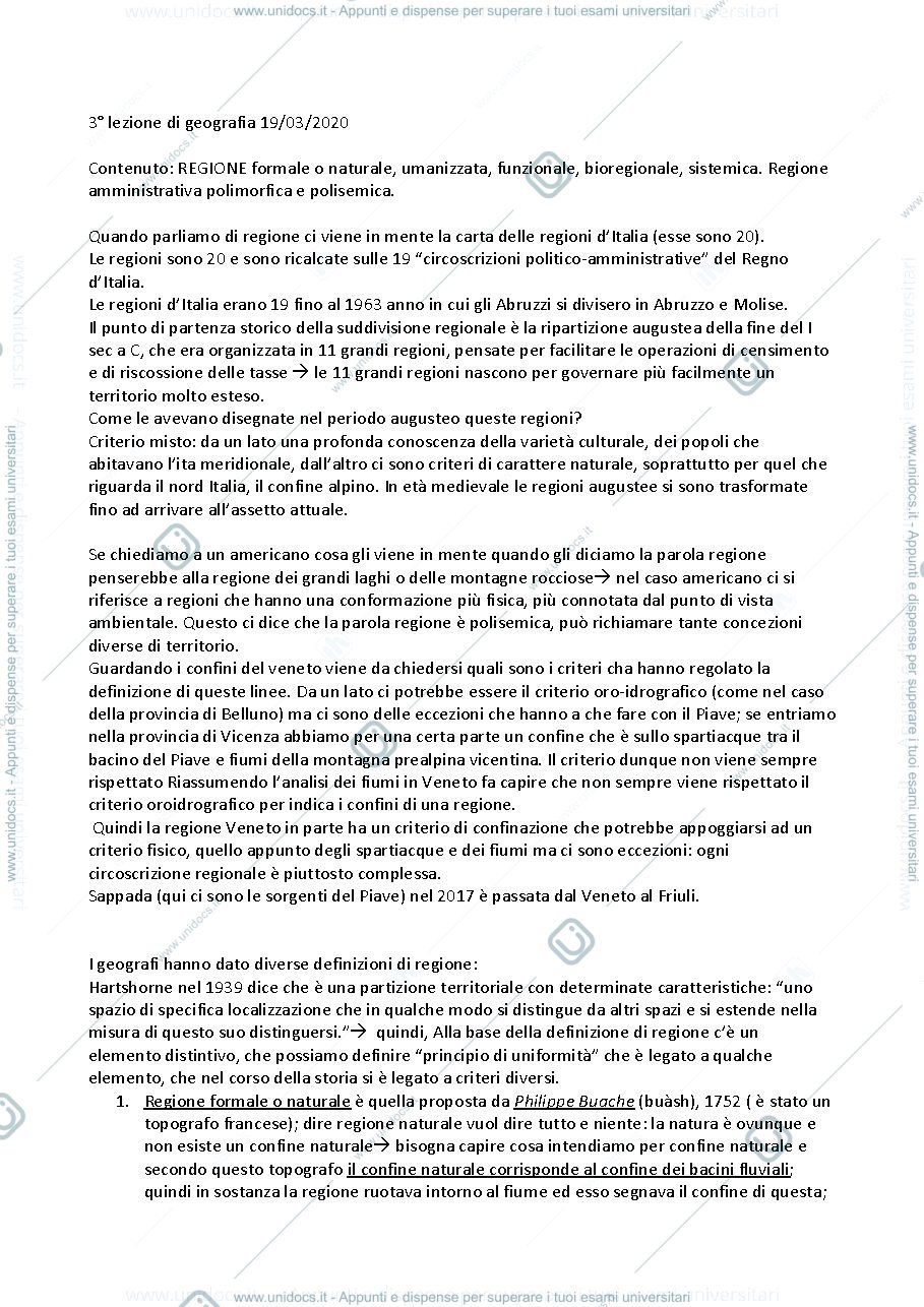 Anteprima pagina 1 — Concetto di REGIONE