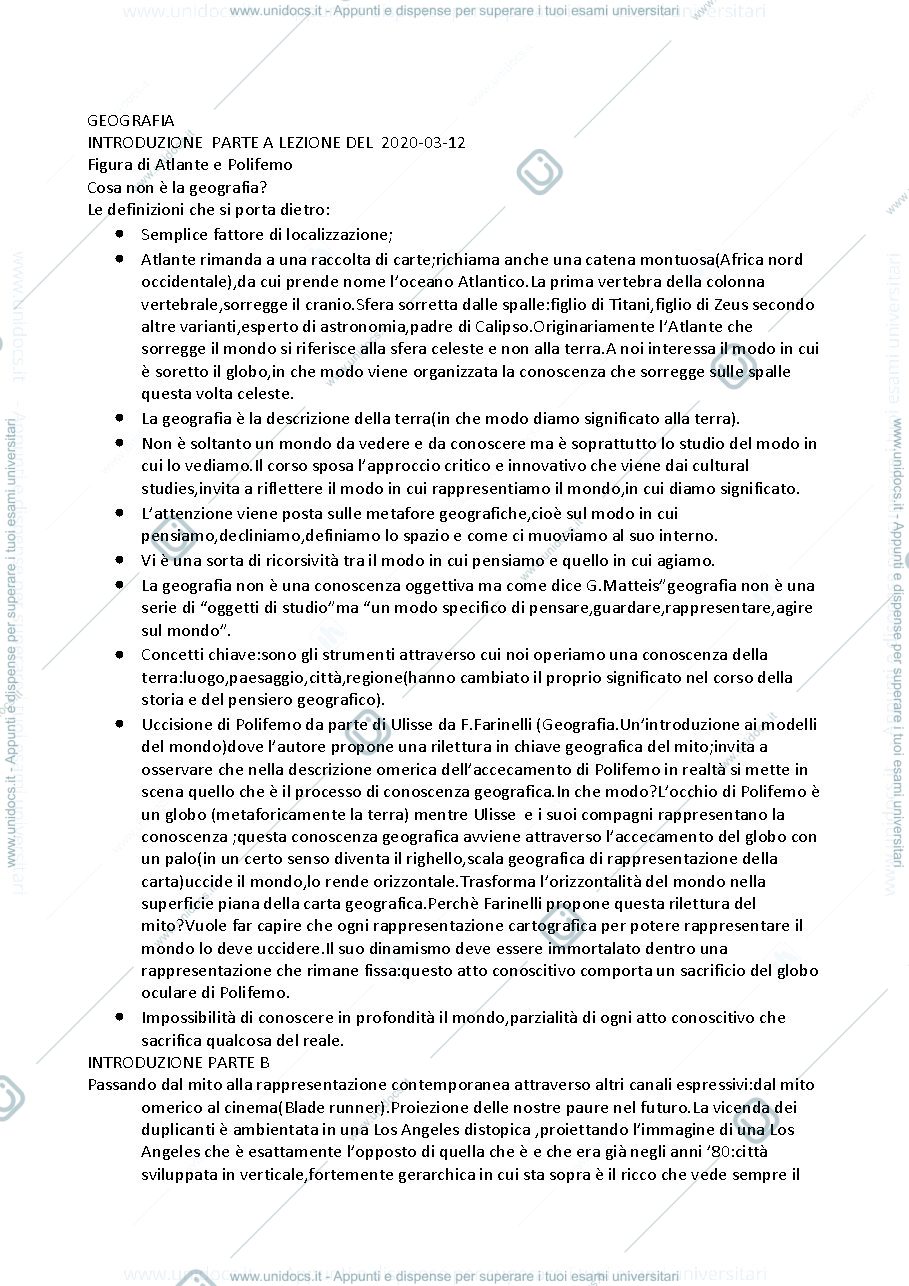 Anteprima pagina 1 — Geografia