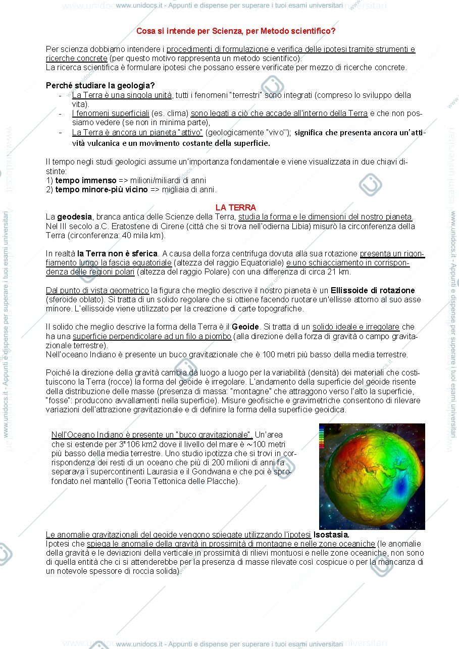 Anteprima pagina 1 — litosfera