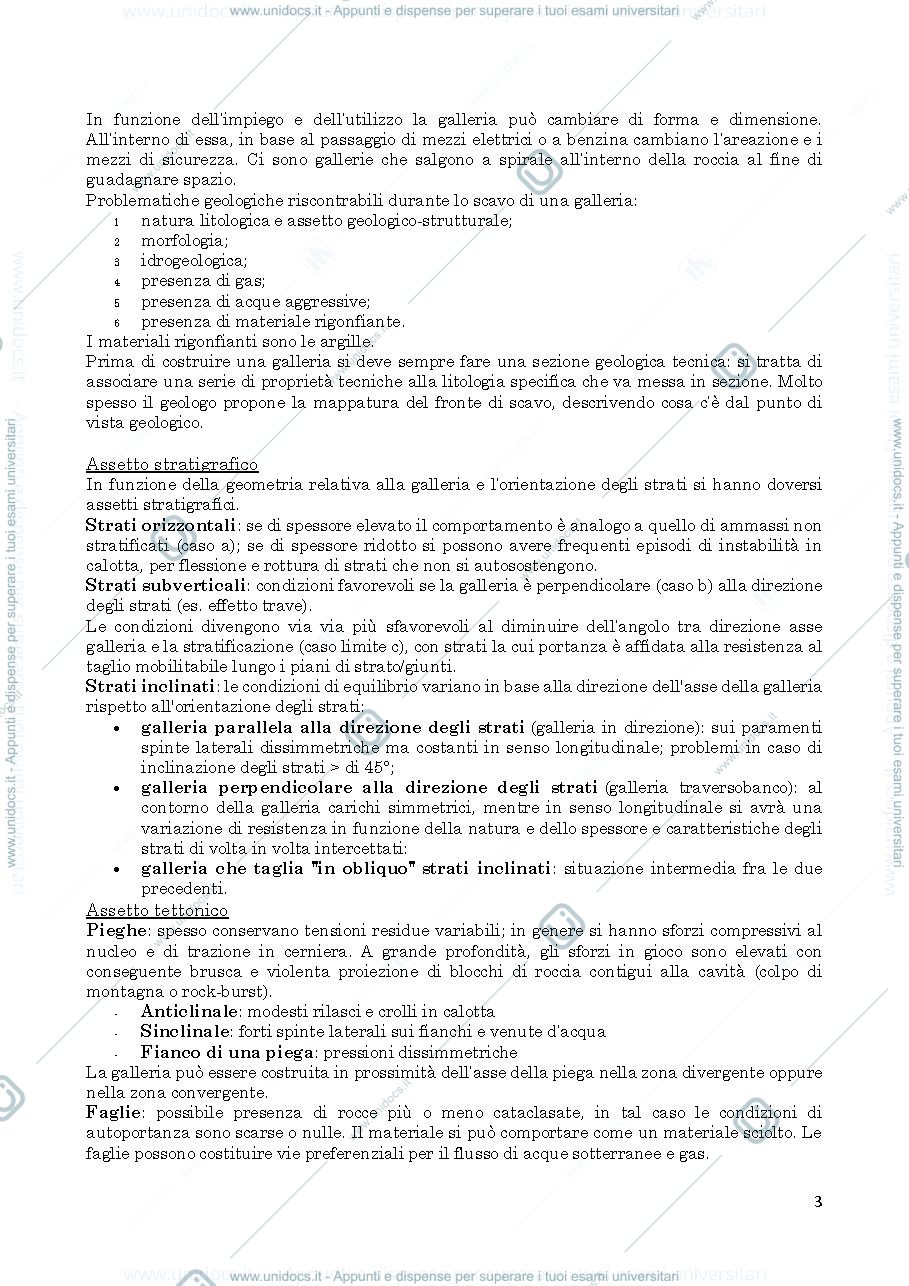 Anteprima pagina 3 — Geologia Applicata appunti 2019