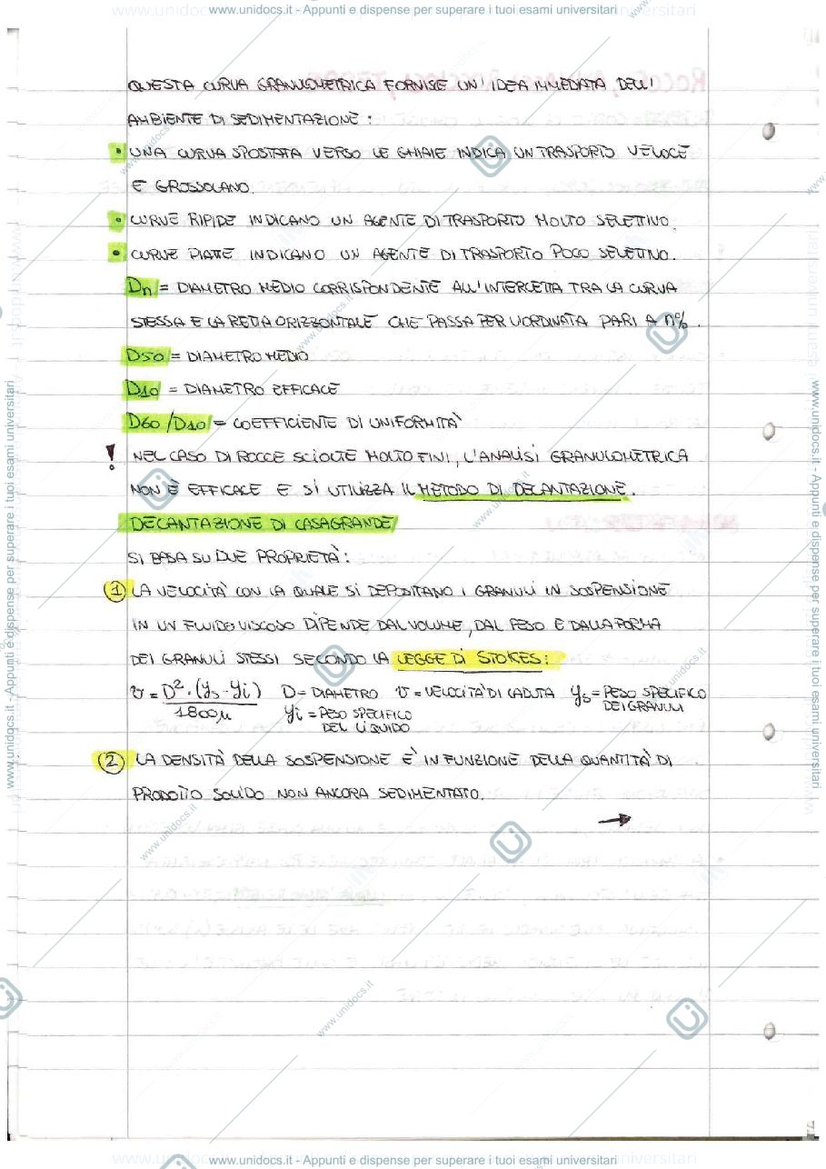 Anteprima pagina 4 — Riassunto Geologia Applicata