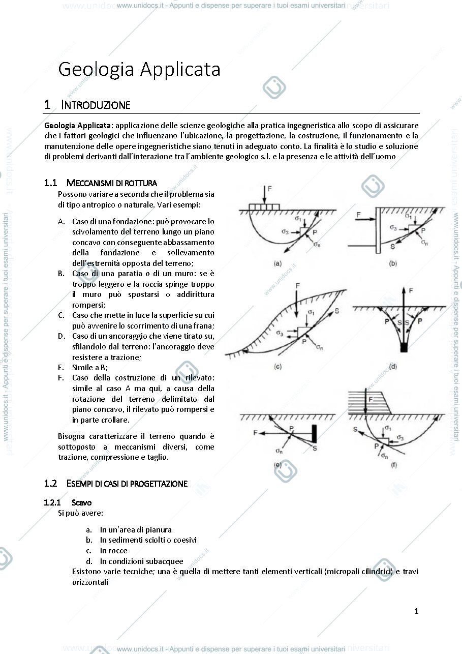 Anteprima pagina 1 — geologia applicata