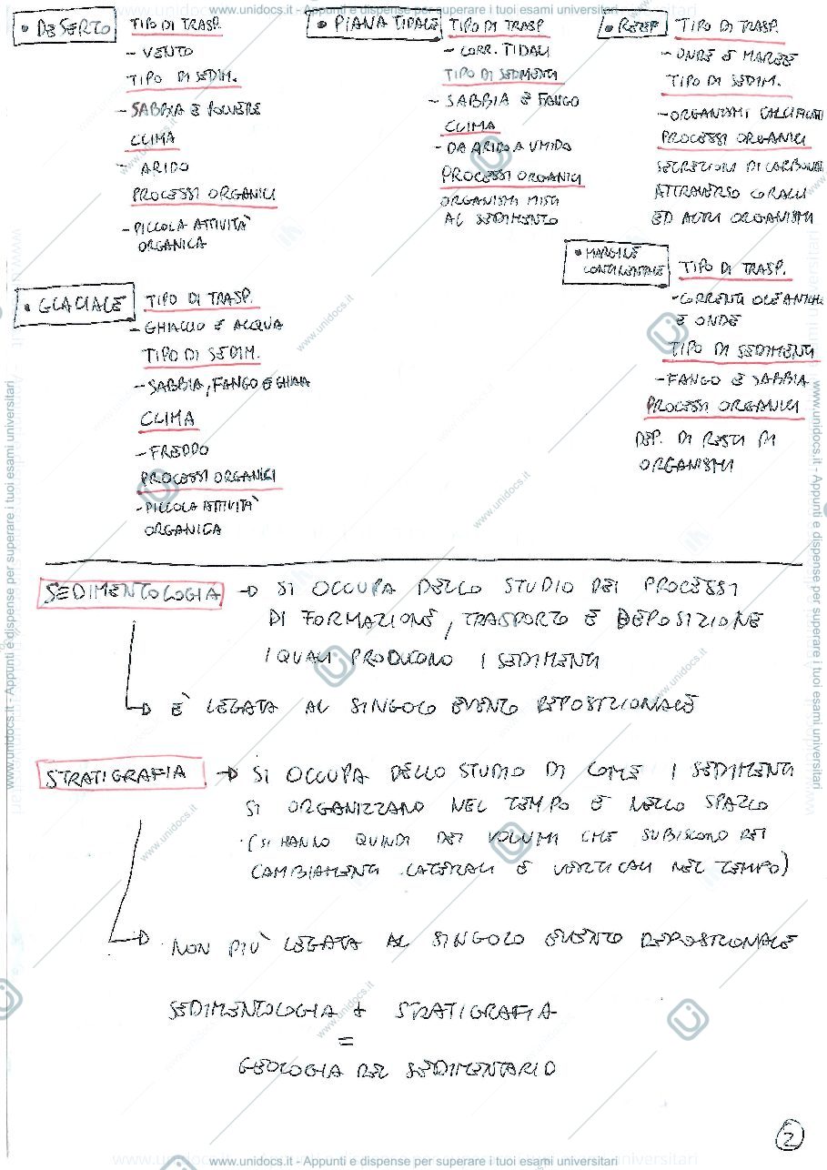 Anteprima pagina 2 — Geologia del sedimentario 