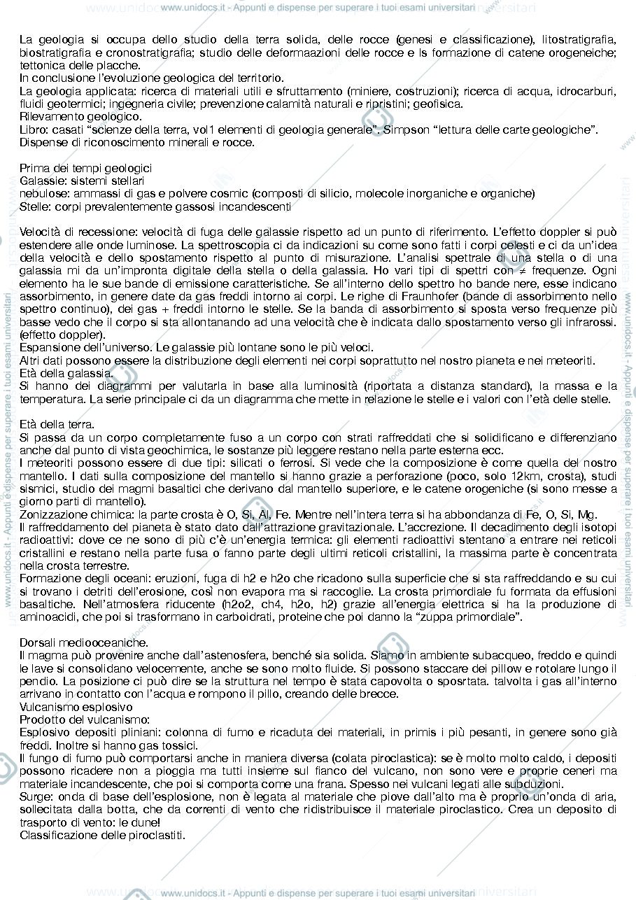 Anteprima pagina 1 — geologia - Pandeli