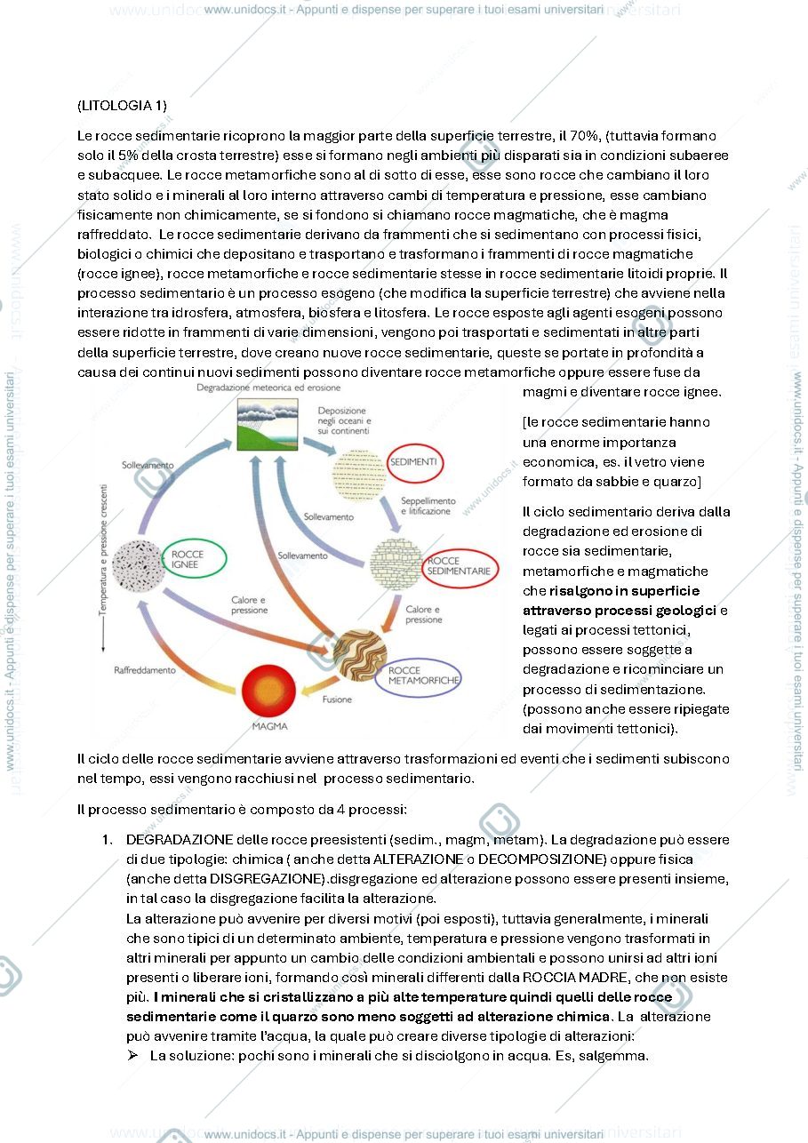 Anteprima pagina 1 — litologia 1.2.3