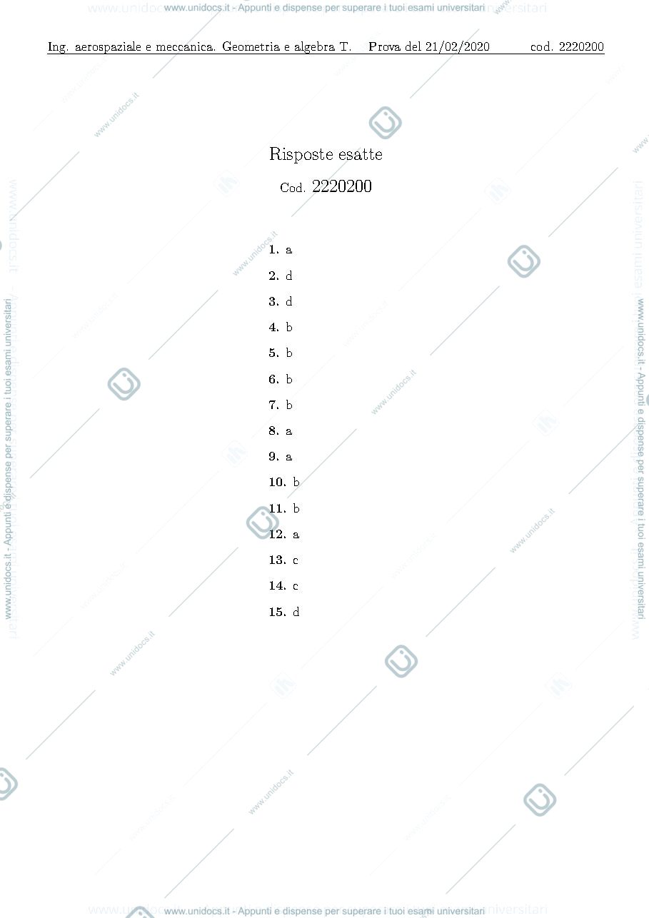 Anteprima pagina 2 — esami anni passati 
