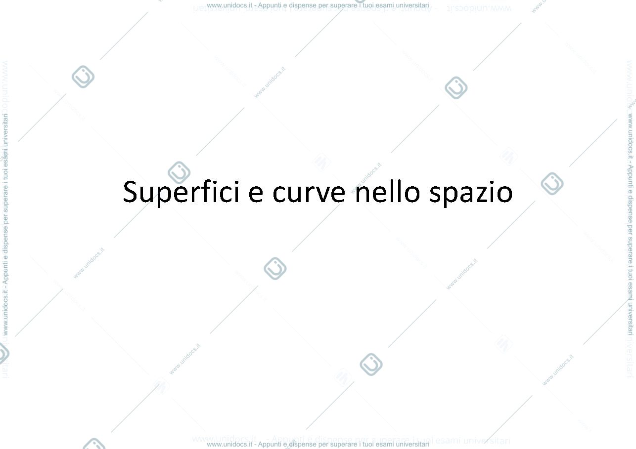 Anteprima pagina 1 — Lezione 20 slide lezioni prof: Alessandra Cherubini