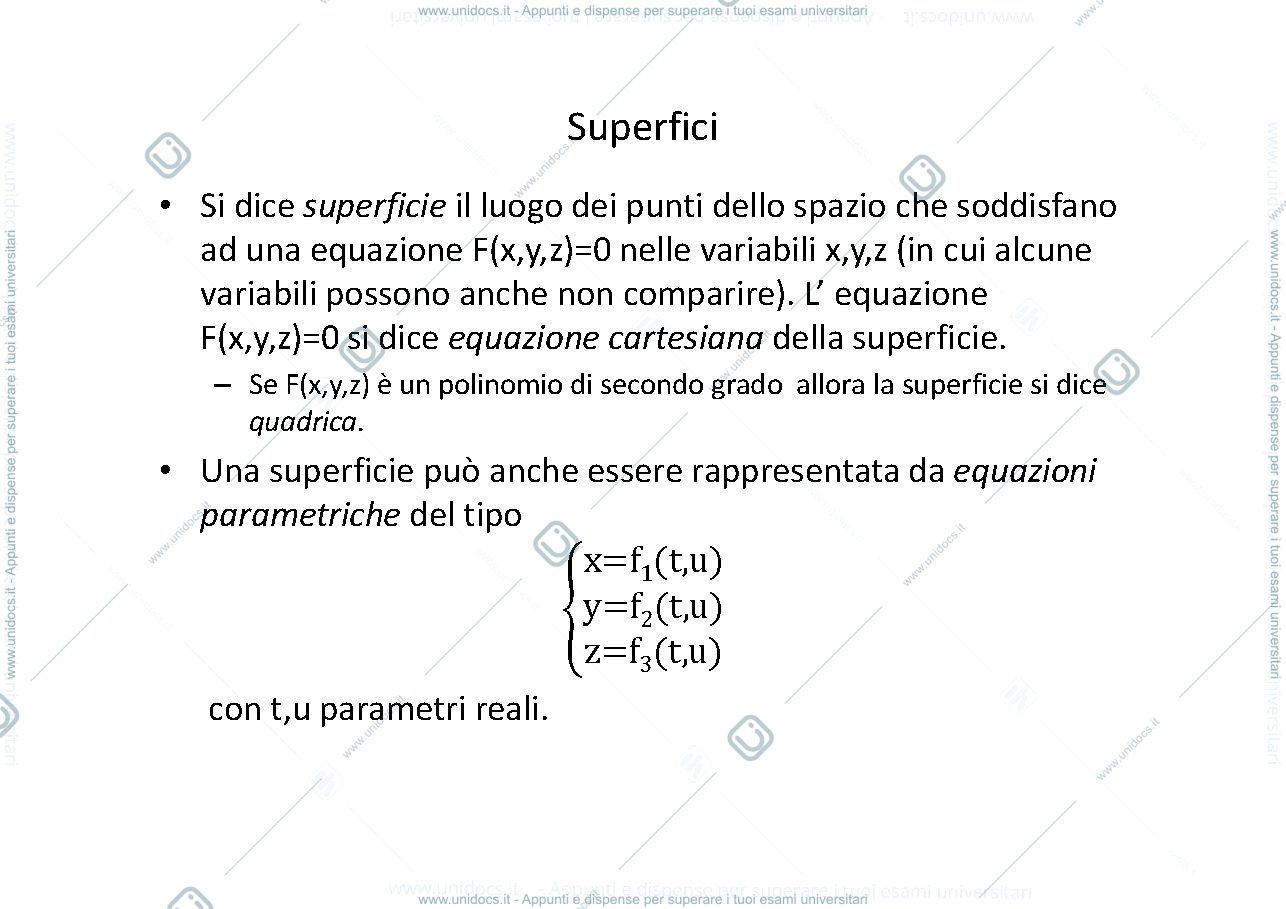 Anteprima pagina 2 — Lezione 20 slide lezioni prof: Alessandra Cherubini