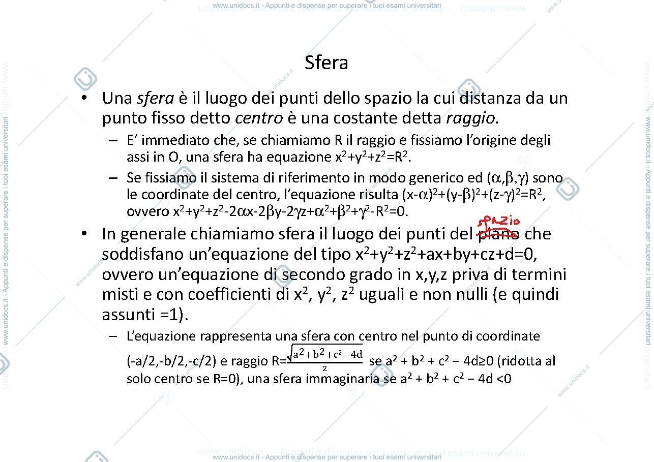 Anteprima pagina 3 — Lezione 20 slide lezioni prof: Alessandra Cherubini