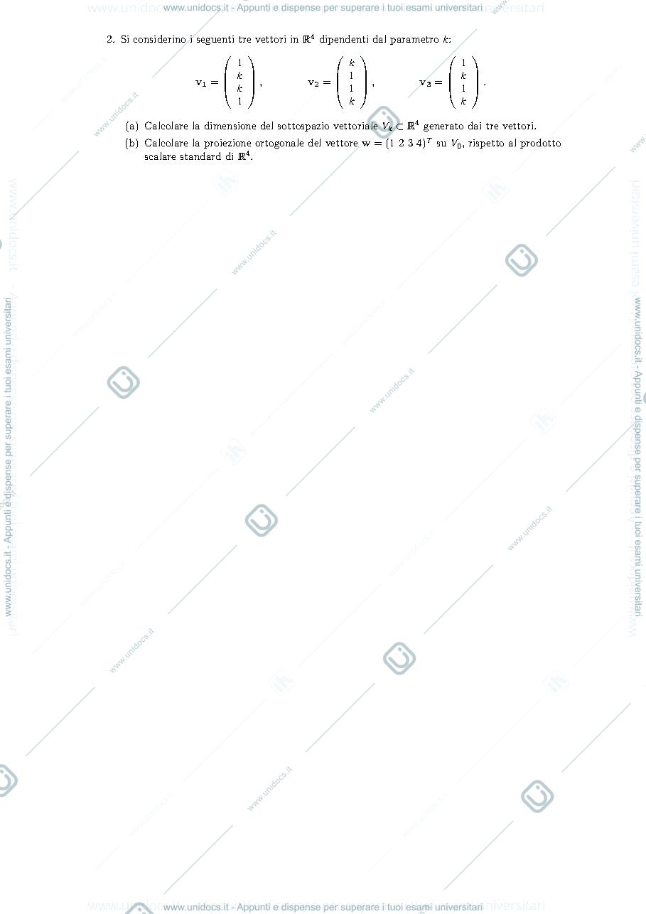 Anteprima pagina 2 — Testo e soluzioni del compito del 15-9-2015 esame prof: Alessandra Cherubini