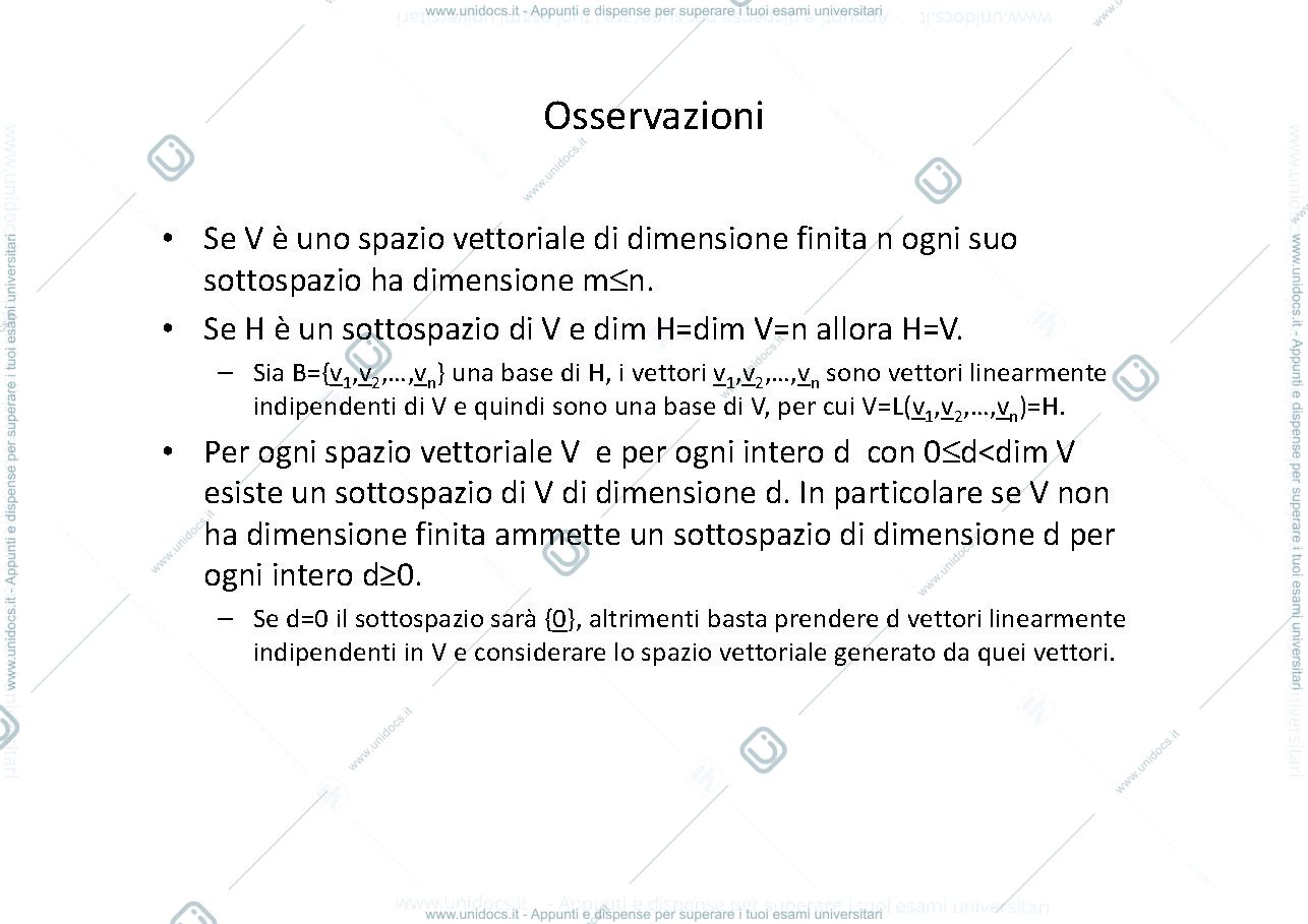 Anteprima pagina 1 — Lezione 8 slide lezioni prof: Alessandra Cherubini
