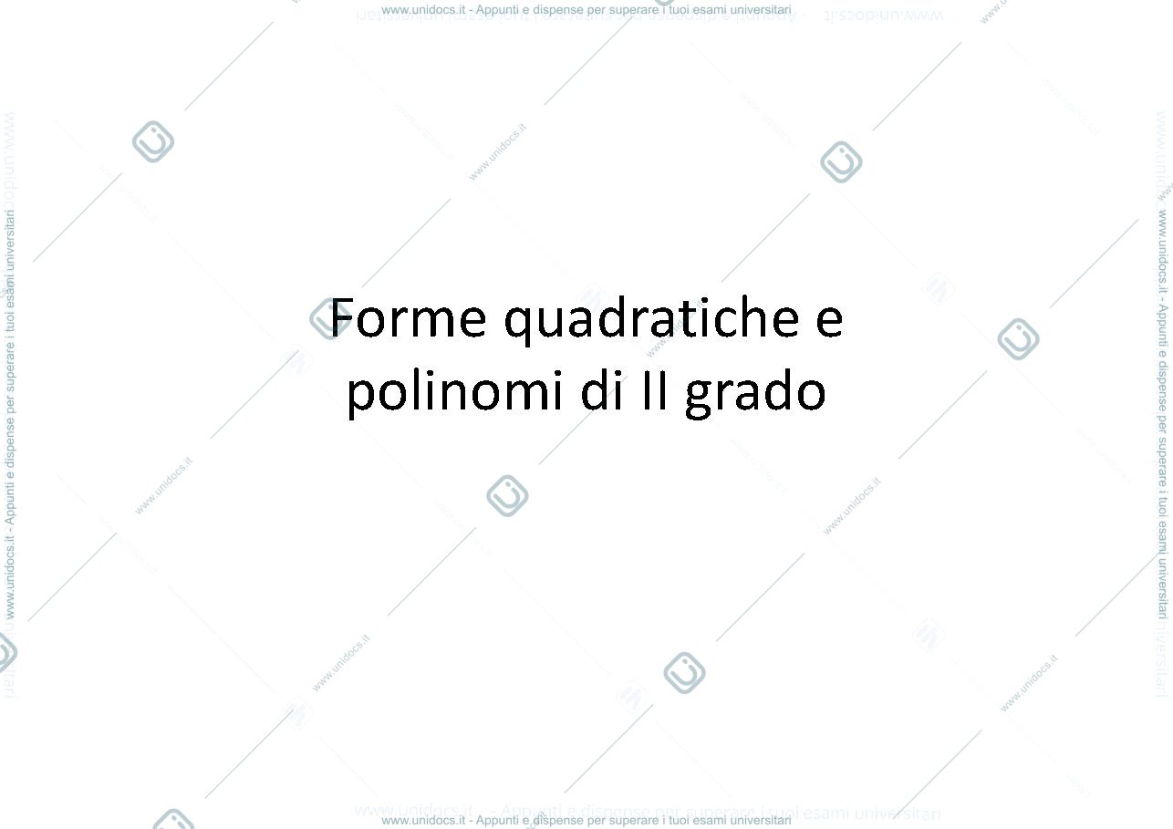 Anteprima pagina 1 — Lezione 17 slide lezioni prof: Alessandra Cherubini