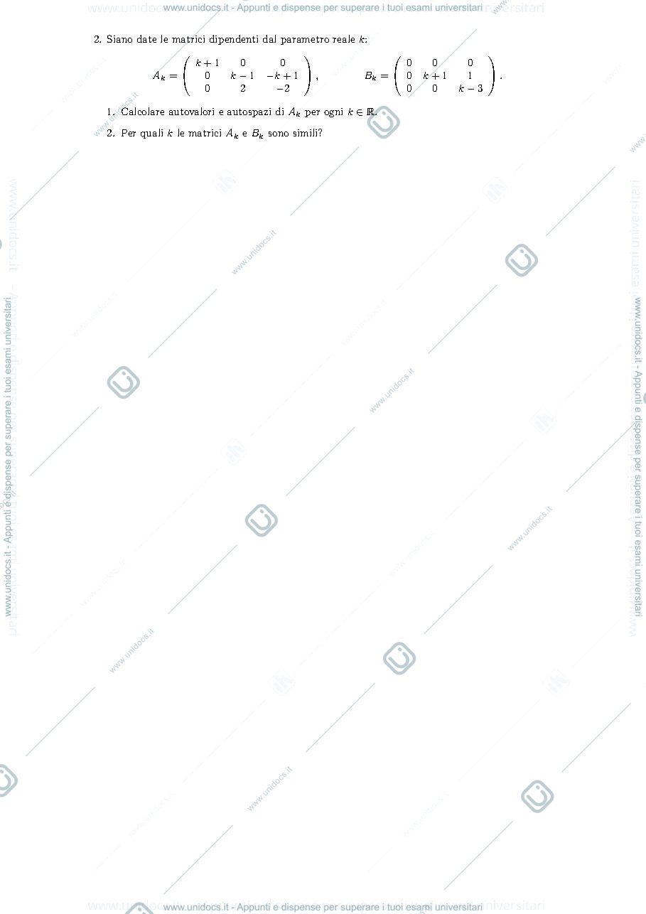 Anteprima pagina 2 — Testo e soluzione del compito del 22 luglio 2015 esame prof: Alessandra Cherubini