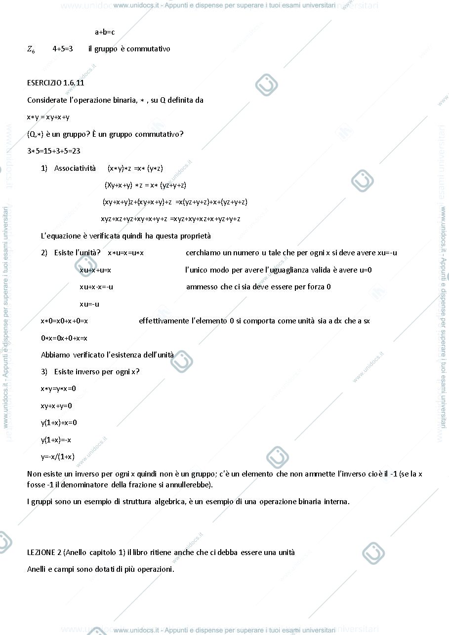 Anteprima pagina 3 — geometria e algebra