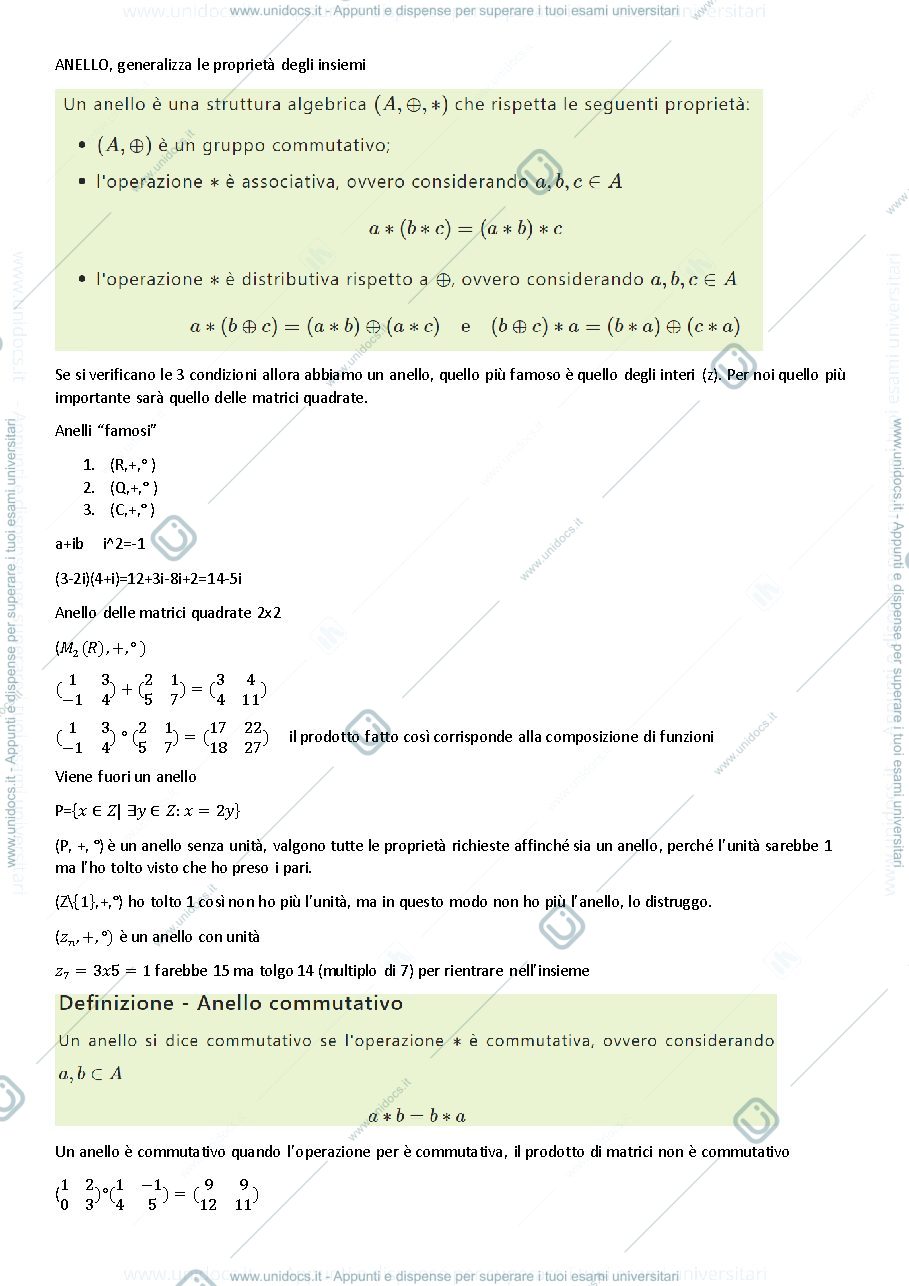 Anteprima pagina 4 — geometria e algebra