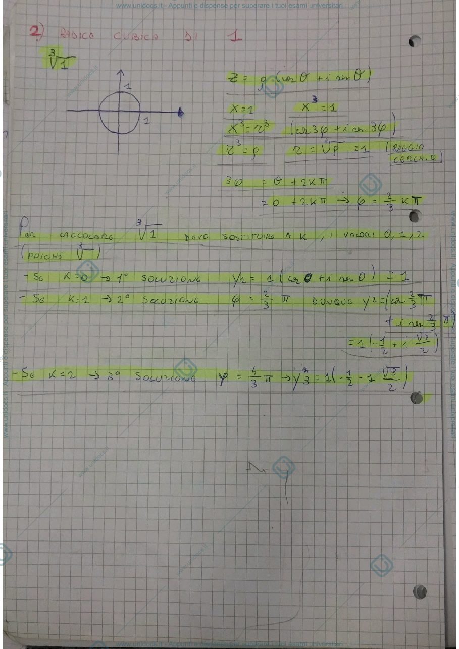 Anteprima pagina 2 — Appunti geometria ed Algebra