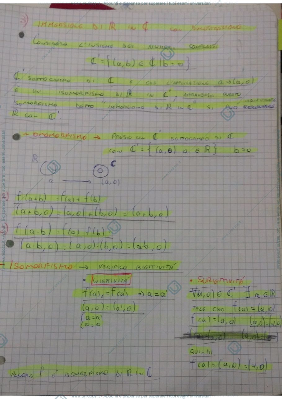 Anteprima pagina 3 — Appunti geometria ed Algebra