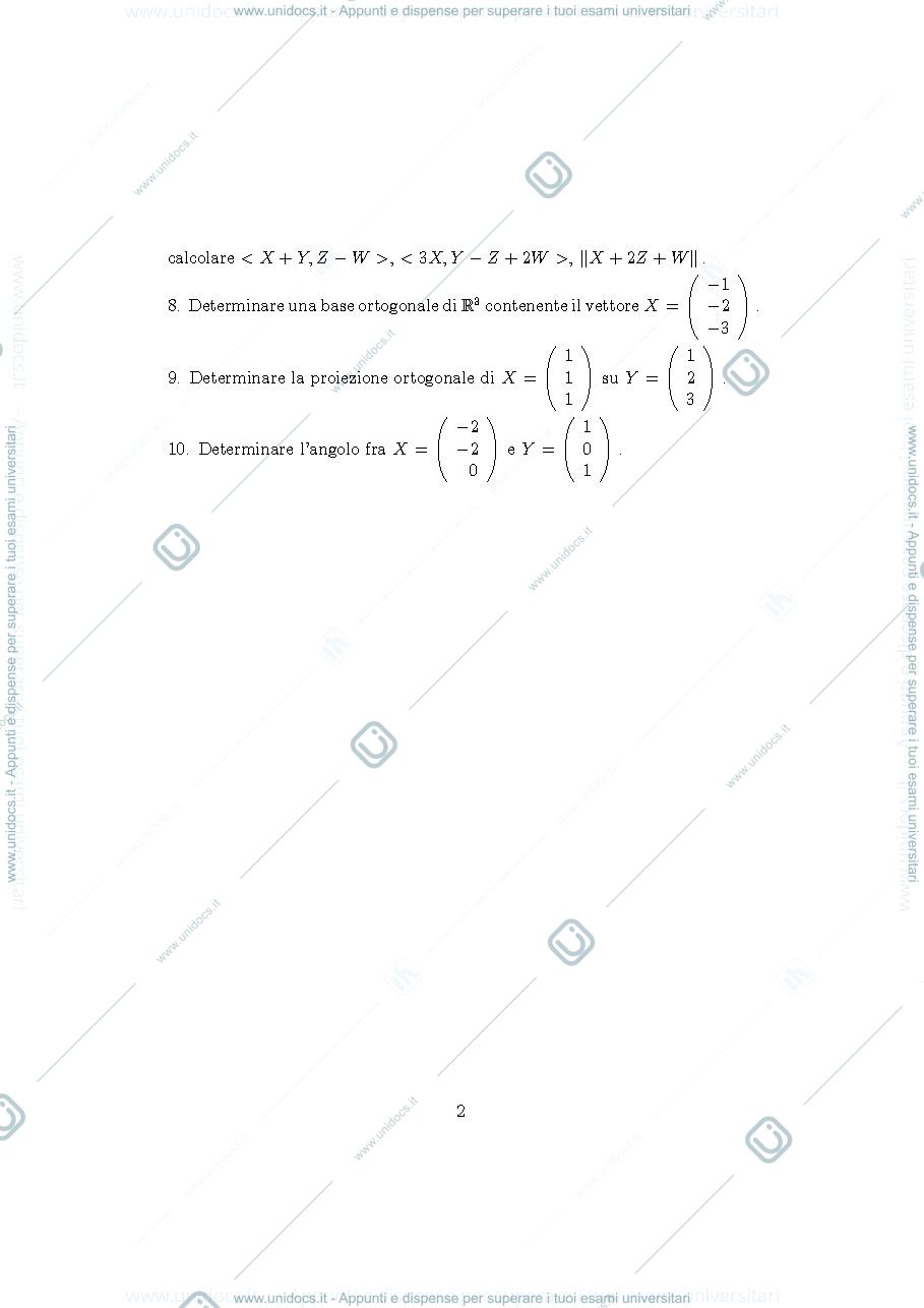 Anteprima pagina 2 — schede esercizi geometria