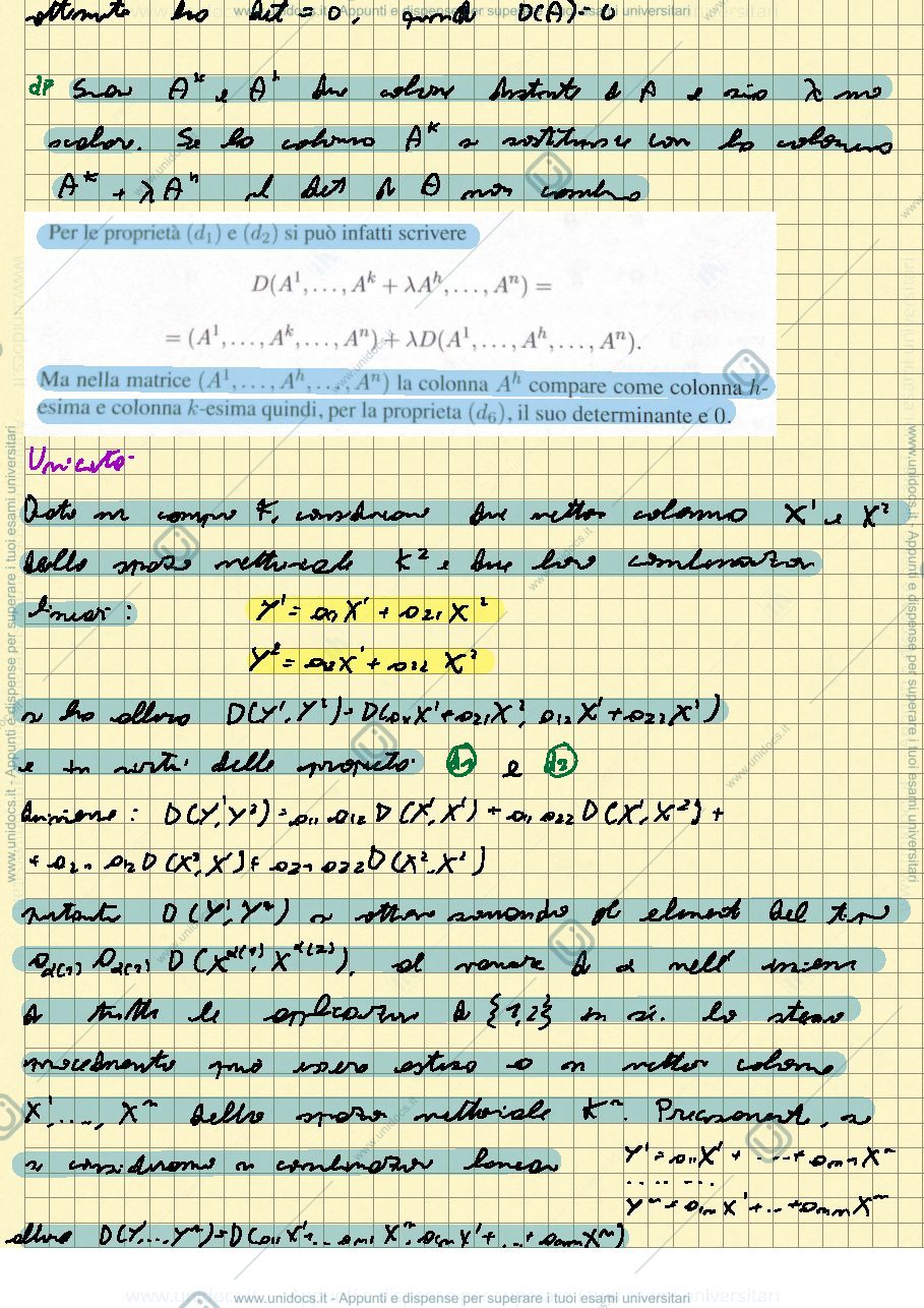 Anteprima pagina 2 — Algebra lineare