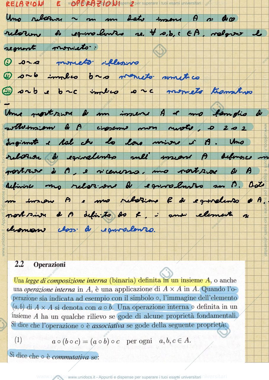 Anteprima pagina 1 — Algebra lineare