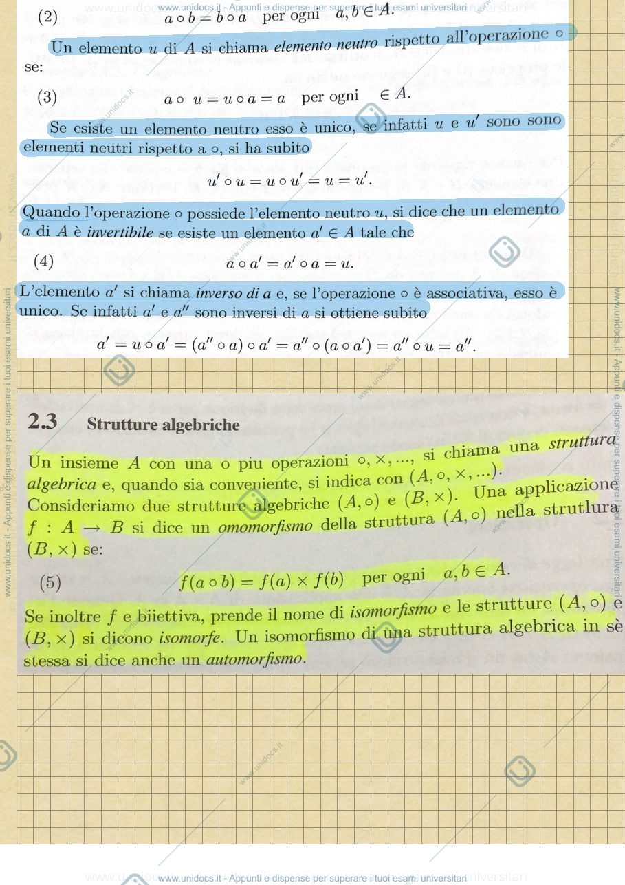Anteprima pagina 2 — Algebra lineare